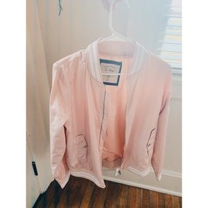 VINTAGE BOMER JACKET PASTEL // SIZE L //